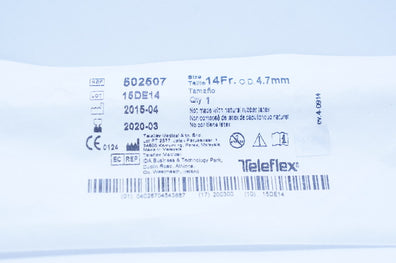 Teleflex 502507 Rusch Flexi-Slip Stylet 14 Fr. x 4.7mm (x)